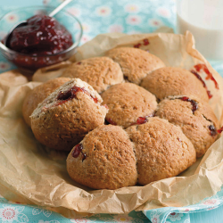 Danubio dolce con ripieno di fragole