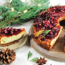 Cheescake di Natale