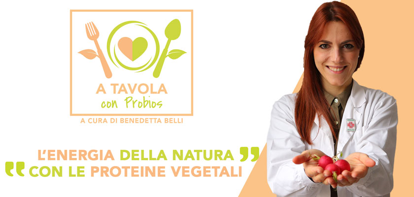 L'energia della Natura con le proteine vegetali