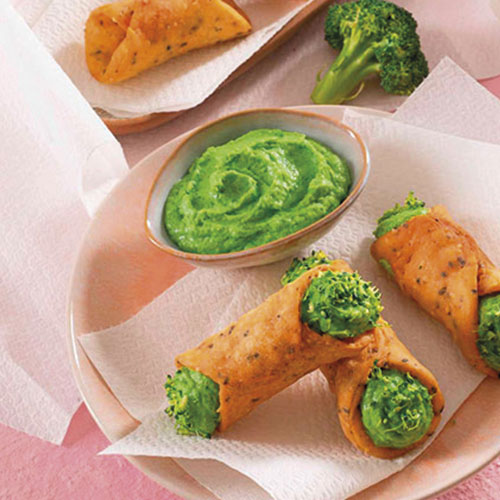 probios cannoli farciti con crema broccoli