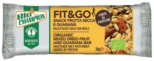 FIT&GO SNACK WITH DRIED FRUITS AND GUARANA