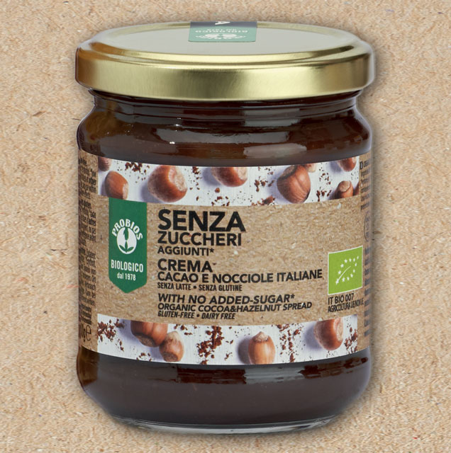 Crema NoccioleI SENZA ZUCCHERO