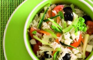 Basmati Rice Salad with Pecorino Cheese