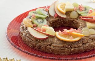 Raw Fruit Bundt Cake