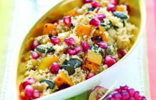  Spelt Cous Cous with Pomegranate 