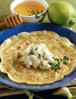 Crespelle con Mousse di Ricotta e Limone