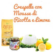 Crespelle con Mousse di Ricotta e Limone