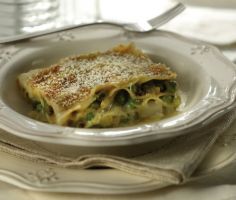 Lasagne con Asparagi e Piselli