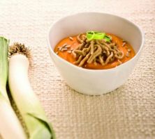 Passatelli di Ceci in Crema di Zucca