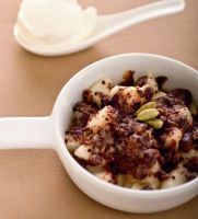 Crumble di Pere al Cioccolato e Cardamomo