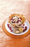 Aromatic Chestnut Mousse in Crispy Waffles