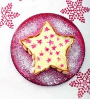 Christmas Star with Cream