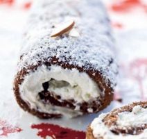 Tronchetto di Natale al Cacao e Noce di Cocco