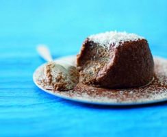 Budino di Miglio e Mandorle al Cioccolato