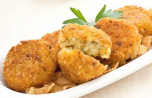 Crocchette di Riso e Funghi al Curry