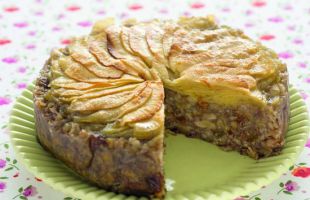 Apple Tart with Double Flakes 