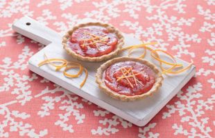 Crostatine agli Agrumi con Doppio Succo di Mela