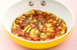 Frittata con Barba di Frate e Roquefort