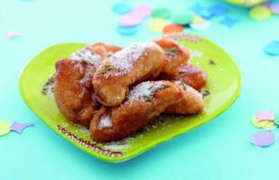 Apple Fritters with Fennel