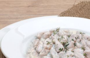 Chestnut Gnocchi with Seasoned Castelmagno 