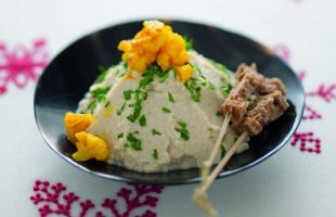 Sweet Sour Paté of Cauliflower and Tofu with Ginger