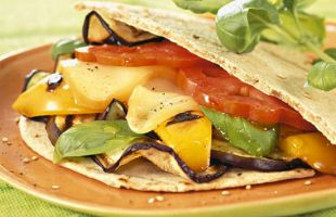 Vegetarian Whole Wheat Flatbread