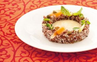 Brown Rice with Lentils Cream