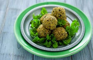 Golden Roquettes of Millet and Quinoa