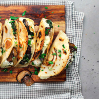 Wrap formaggio e funghi