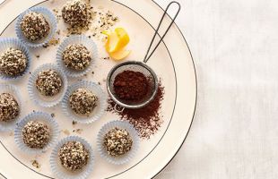 Sweet Potatoes, Chocolate and Hazelnut Truffles