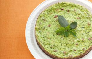 Tortino Verde di Fagioli Borlotti e Bietole